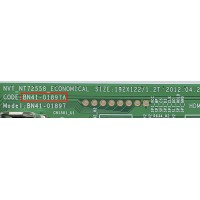 MAIN PARA TV SAMSUNG / NÚMERO DE PARTE BN94-06156T / BN41-01897A / BN97-05394R / BN9406156T / MODELO UN32EH4003GXZS	